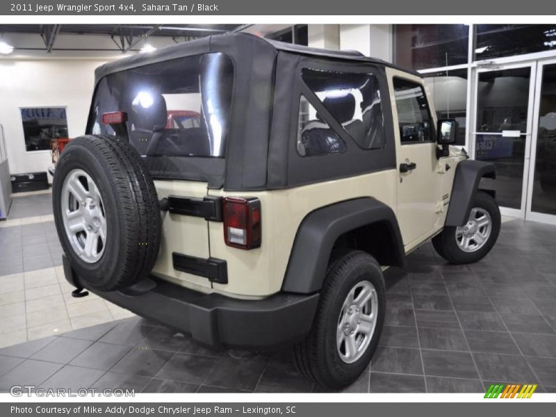 Sahara Tan / Black 2011 Jeep Wrangler Sport 4x4