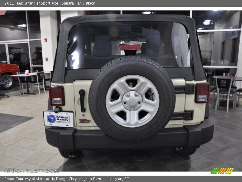 Sahara Tan / Black 2011 Jeep Wrangler Sport 4x4