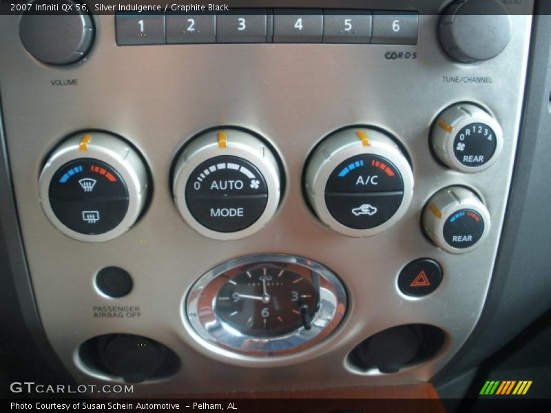 Silver Indulgence / Graphite Black 2007 Infiniti QX 56