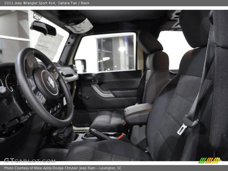 Sahara Tan / Black 2011 Jeep Wrangler Sport 4x4