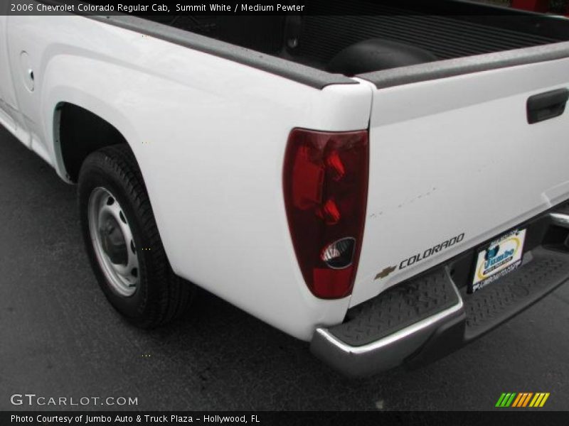 Summit White / Medium Pewter 2006 Chevrolet Colorado Regular Cab