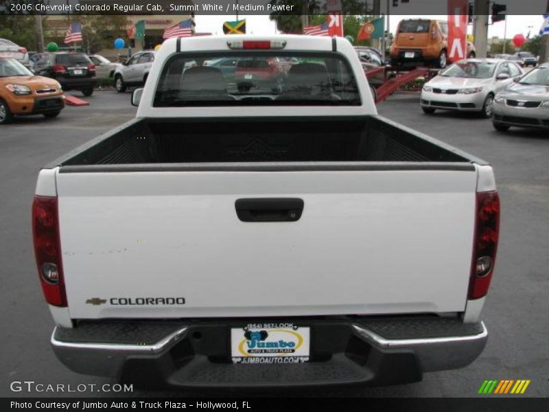 Summit White / Medium Pewter 2006 Chevrolet Colorado Regular Cab