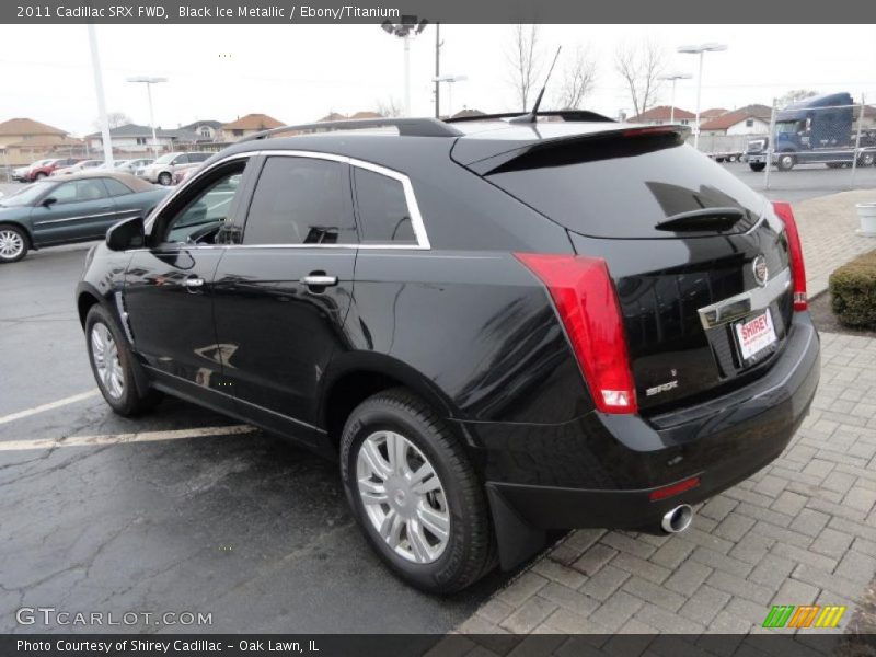 Black Ice Metallic / Ebony/Titanium 2011 Cadillac SRX FWD