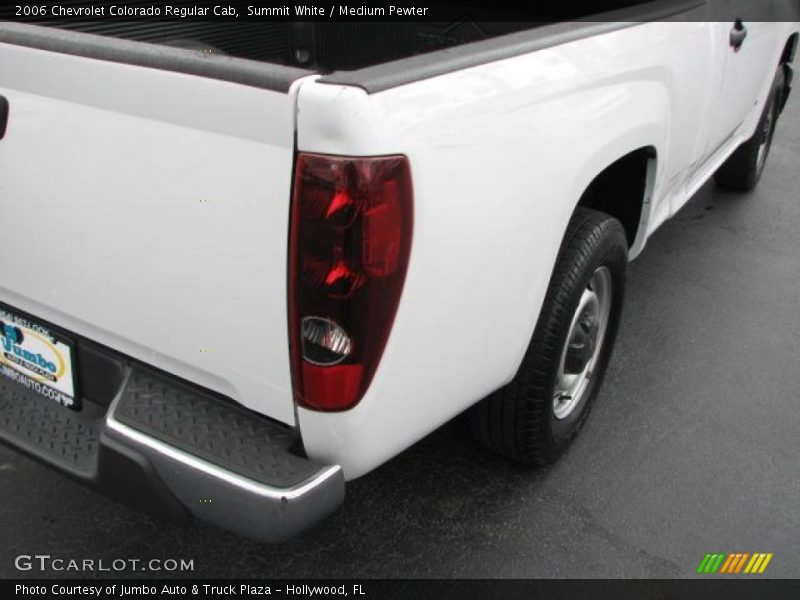 Summit White / Medium Pewter 2006 Chevrolet Colorado Regular Cab