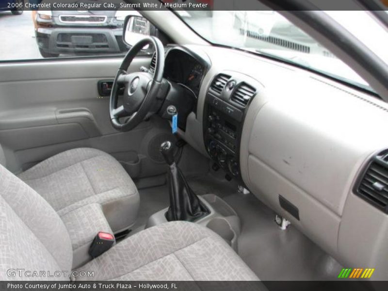 Summit White / Medium Pewter 2006 Chevrolet Colorado Regular Cab