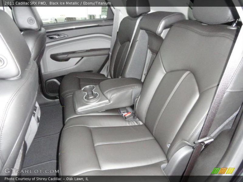 Black Ice Metallic / Ebony/Titanium 2011 Cadillac SRX FWD