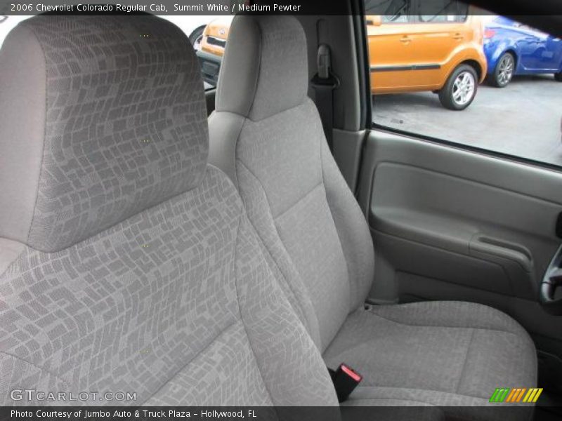 Summit White / Medium Pewter 2006 Chevrolet Colorado Regular Cab