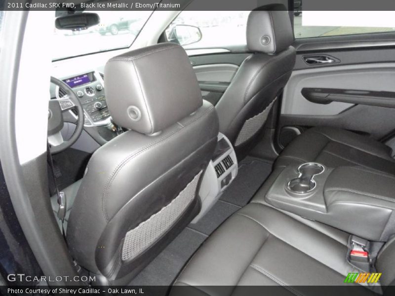 Black Ice Metallic / Ebony/Titanium 2011 Cadillac SRX FWD