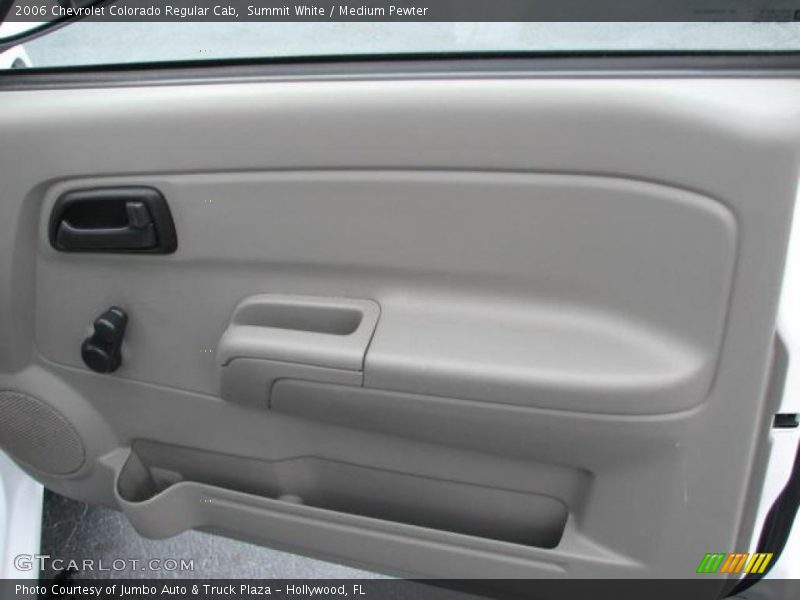Summit White / Medium Pewter 2006 Chevrolet Colorado Regular Cab