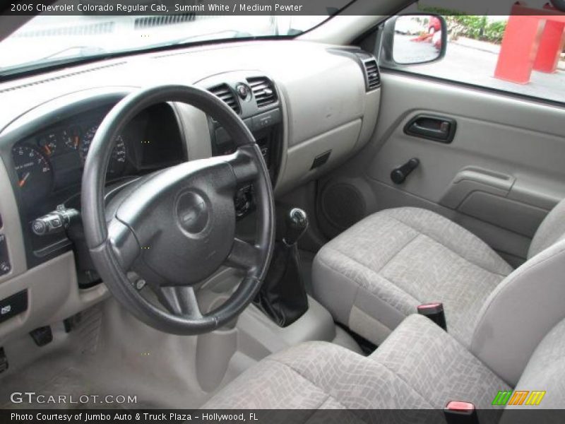 Summit White / Medium Pewter 2006 Chevrolet Colorado Regular Cab