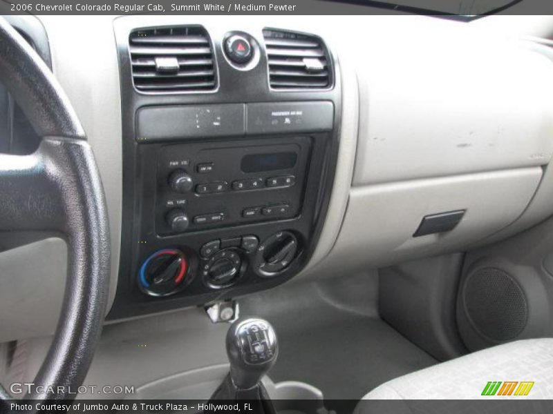 Summit White / Medium Pewter 2006 Chevrolet Colorado Regular Cab