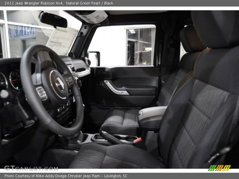 Natural Green Pearl / Black 2011 Jeep Wrangler Rubicon 4x4