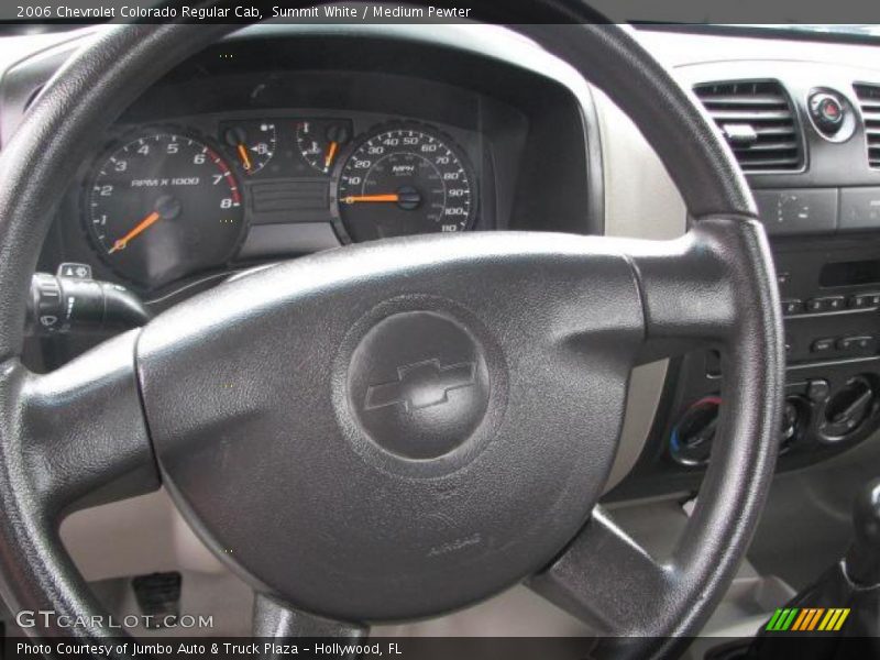 Summit White / Medium Pewter 2006 Chevrolet Colorado Regular Cab