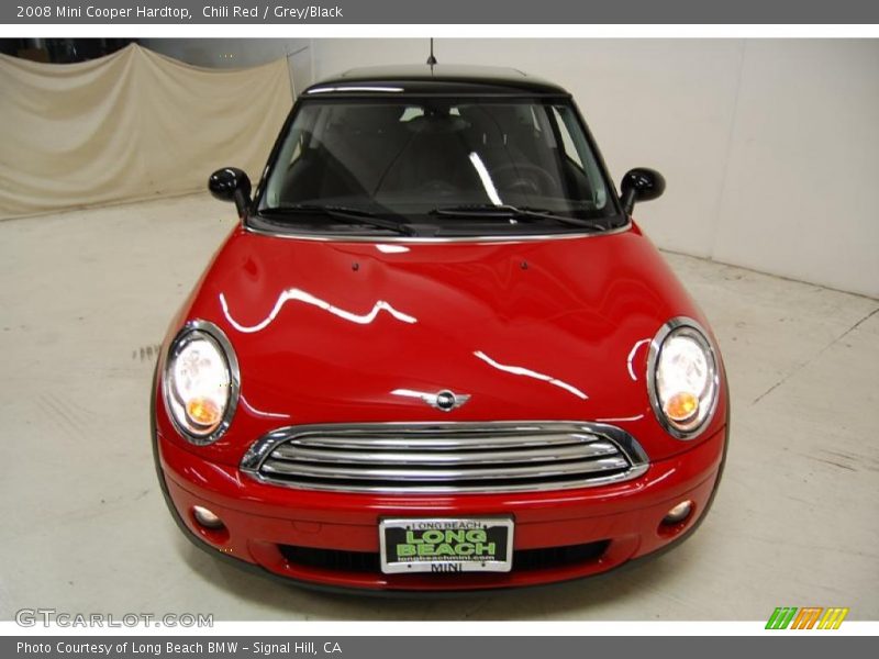 Chili Red / Grey/Black 2008 Mini Cooper Hardtop