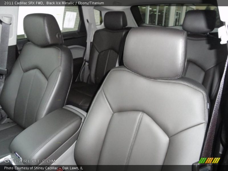 Black Ice Metallic / Ebony/Titanium 2011 Cadillac SRX FWD