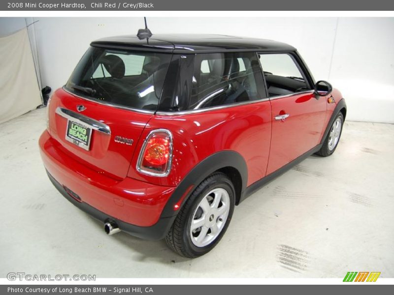 Chili Red / Grey/Black 2008 Mini Cooper Hardtop