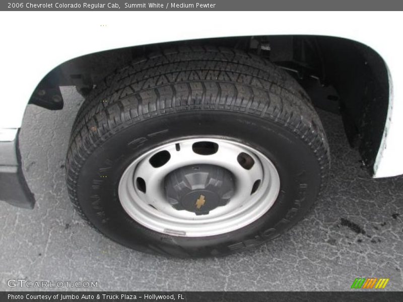Summit White / Medium Pewter 2006 Chevrolet Colorado Regular Cab