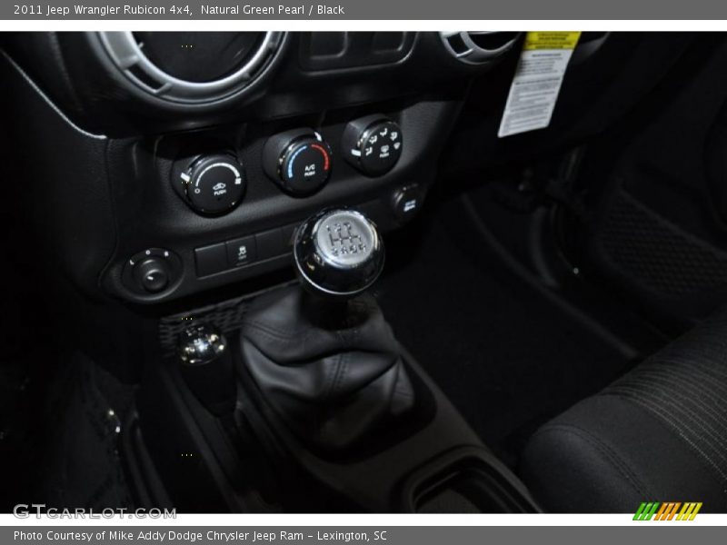 Natural Green Pearl / Black 2011 Jeep Wrangler Rubicon 4x4