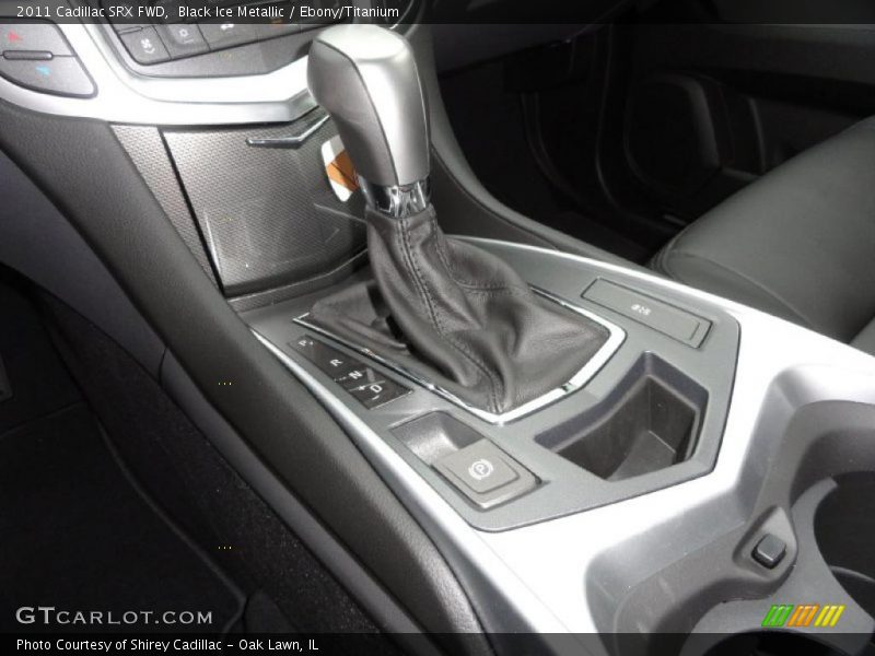 Black Ice Metallic / Ebony/Titanium 2011 Cadillac SRX FWD
