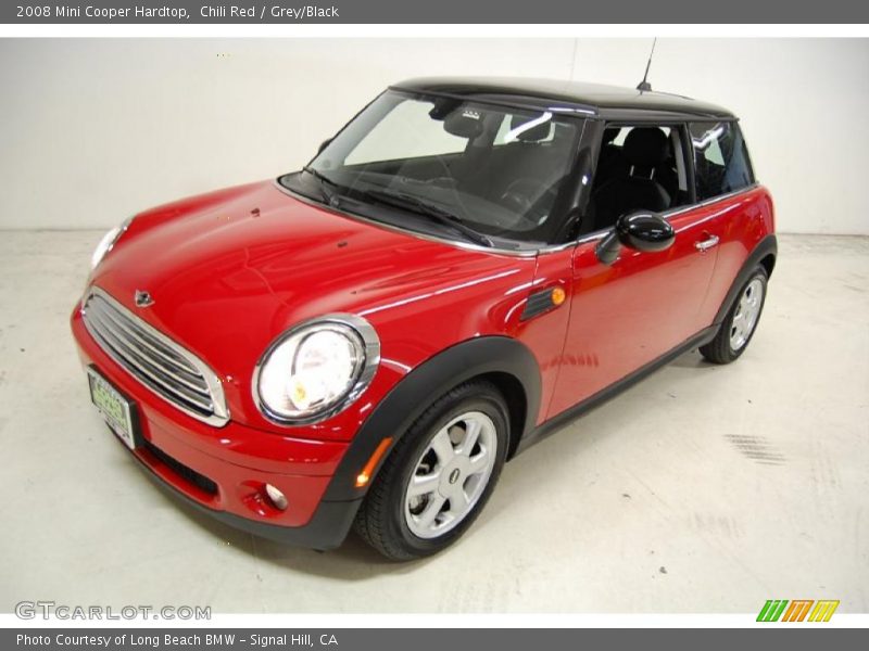 Chili Red / Grey/Black 2008 Mini Cooper Hardtop
