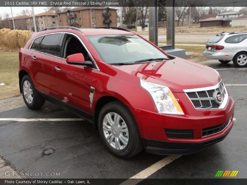Front 3/4 View of 2011 SRX FWD