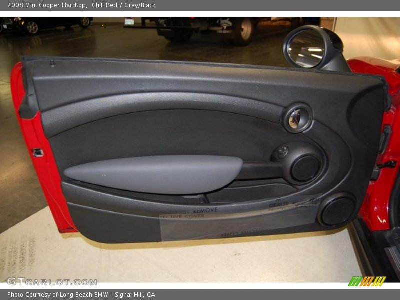 Chili Red / Grey/Black 2008 Mini Cooper Hardtop