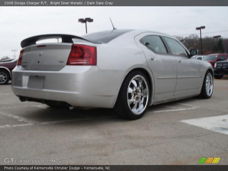 Bright Silver Metallic / Dark Slate Gray 2008 Dodge Charger R/T