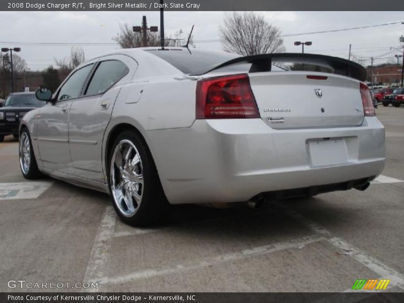 Bright Silver Metallic / Dark Slate Gray 2008 Dodge Charger R/T