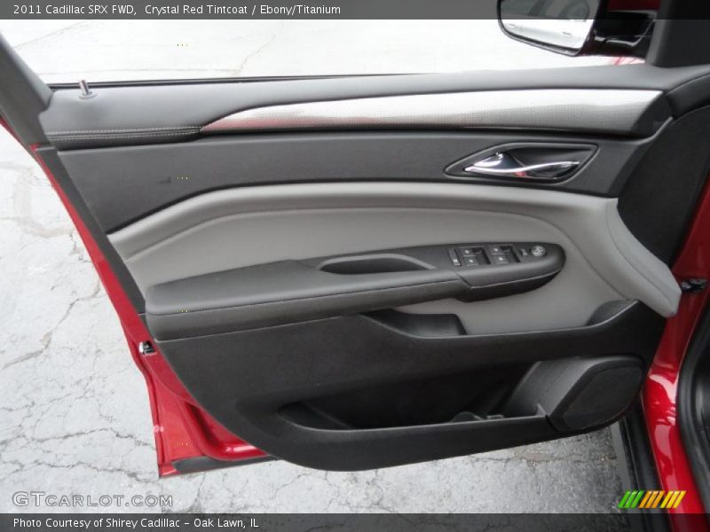 Crystal Red Tintcoat / Ebony/Titanium 2011 Cadillac SRX FWD