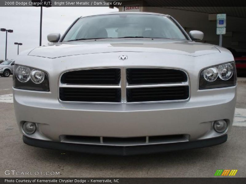 Bright Silver Metallic / Dark Slate Gray 2008 Dodge Charger R/T