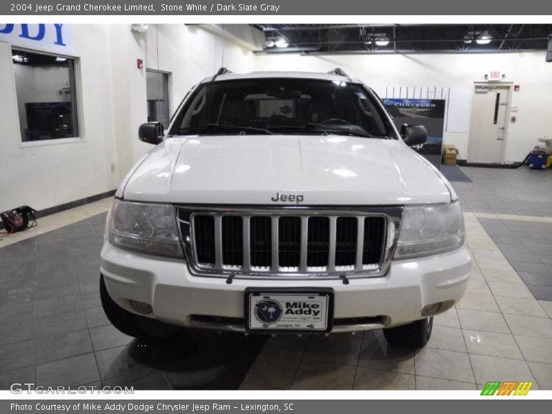 Stone White / Dark Slate Gray 2004 Jeep Grand Cherokee Limited