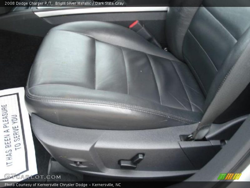 Bright Silver Metallic / Dark Slate Gray 2008 Dodge Charger R/T