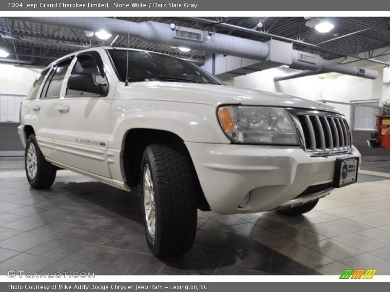 Stone White / Dark Slate Gray 2004 Jeep Grand Cherokee Limited