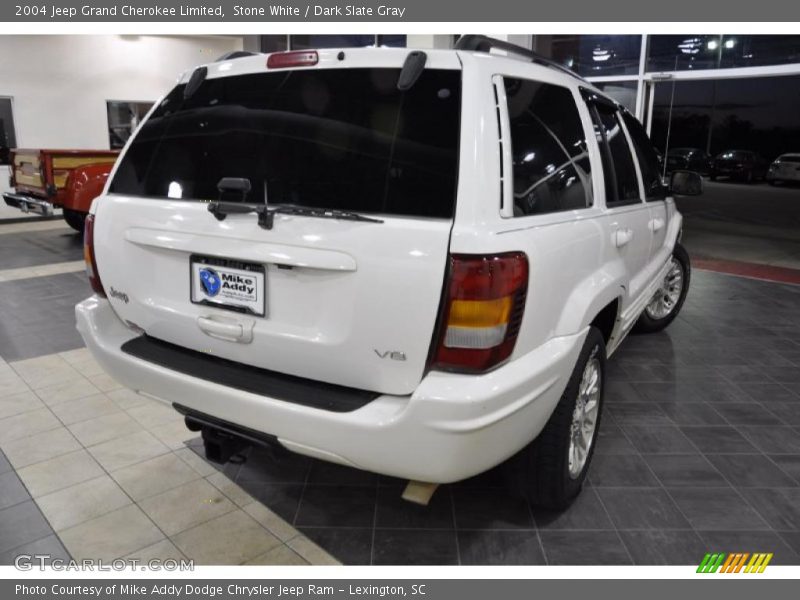 Stone White / Dark Slate Gray 2004 Jeep Grand Cherokee Limited