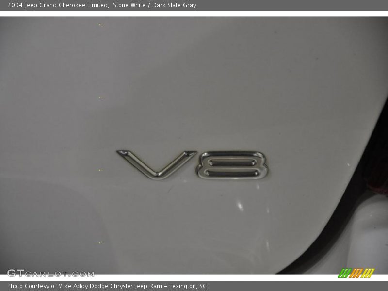 Stone White / Dark Slate Gray 2004 Jeep Grand Cherokee Limited