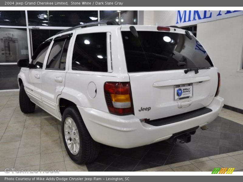 Stone White / Dark Slate Gray 2004 Jeep Grand Cherokee Limited