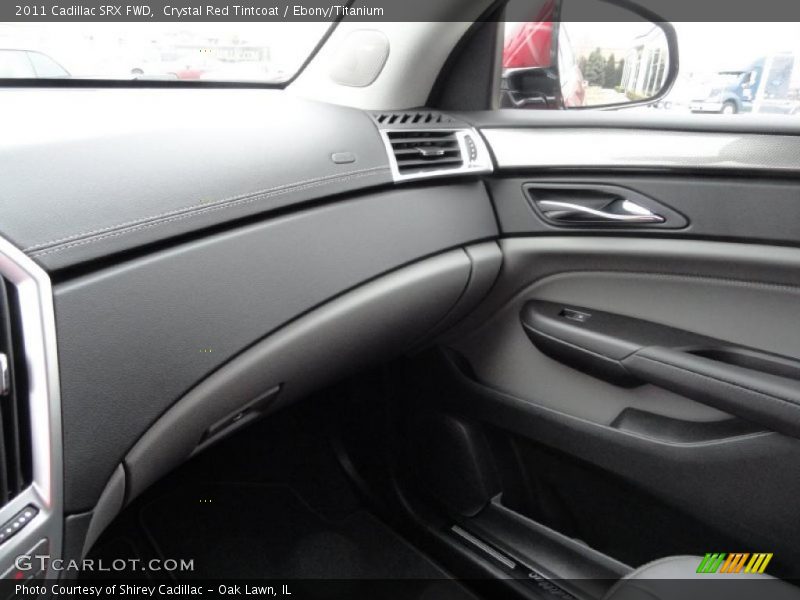 Crystal Red Tintcoat / Ebony/Titanium 2011 Cadillac SRX FWD