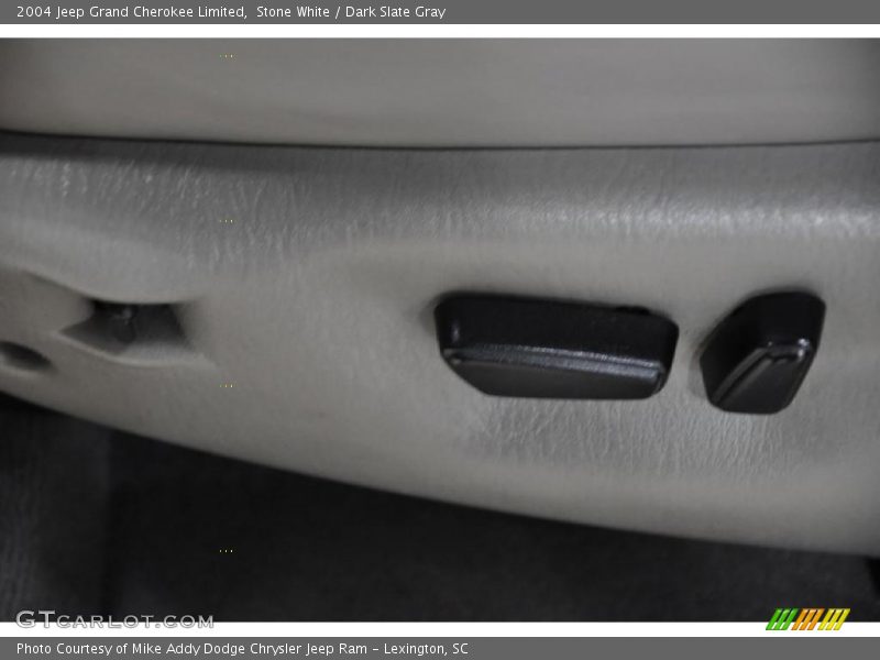 Stone White / Dark Slate Gray 2004 Jeep Grand Cherokee Limited