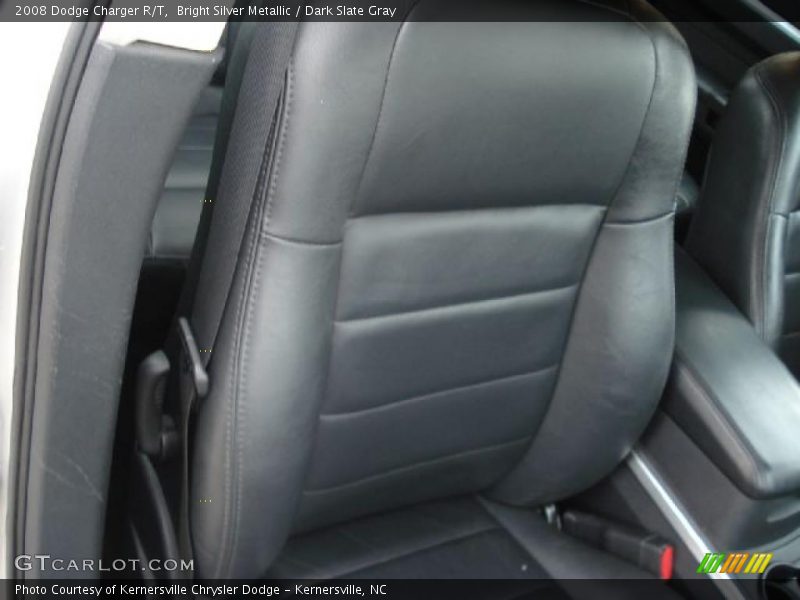 Bright Silver Metallic / Dark Slate Gray 2008 Dodge Charger R/T