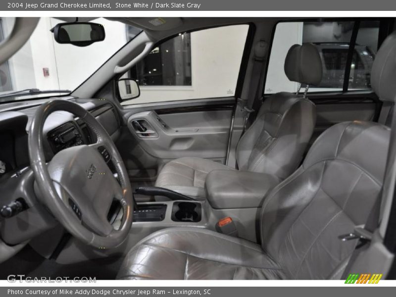 Stone White / Dark Slate Gray 2004 Jeep Grand Cherokee Limited