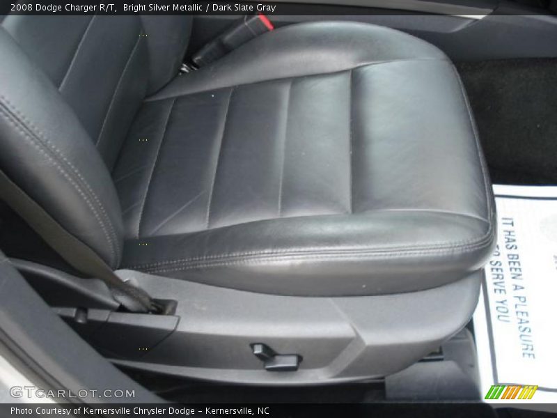 Bright Silver Metallic / Dark Slate Gray 2008 Dodge Charger R/T