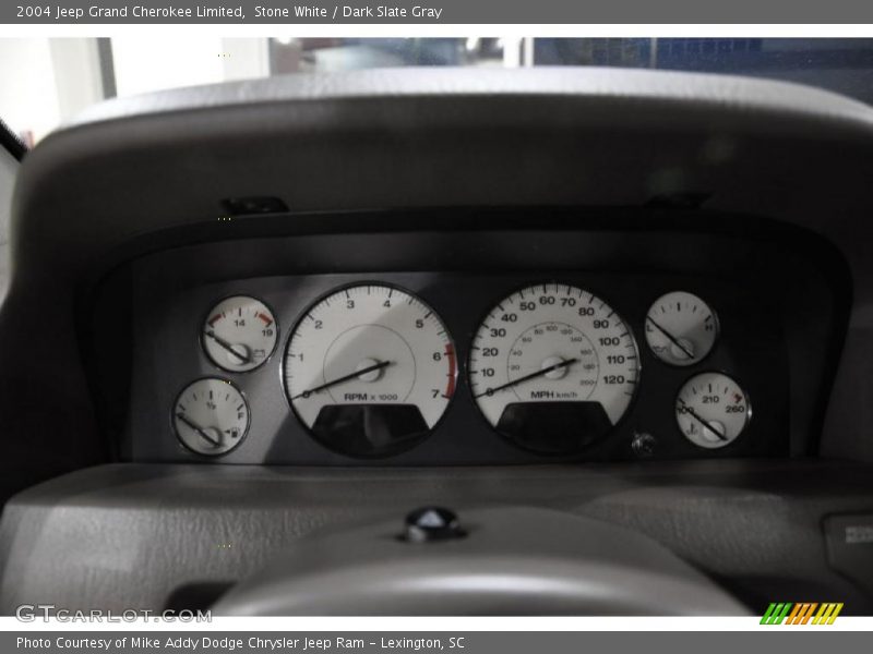 Stone White / Dark Slate Gray 2004 Jeep Grand Cherokee Limited