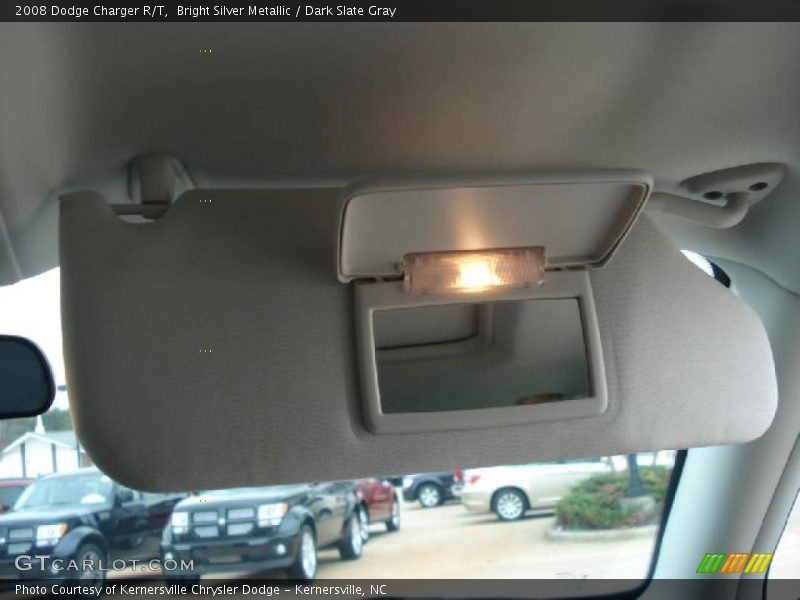 Bright Silver Metallic / Dark Slate Gray 2008 Dodge Charger R/T