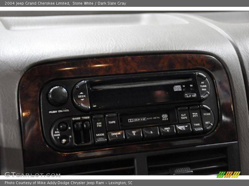 Stone White / Dark Slate Gray 2004 Jeep Grand Cherokee Limited