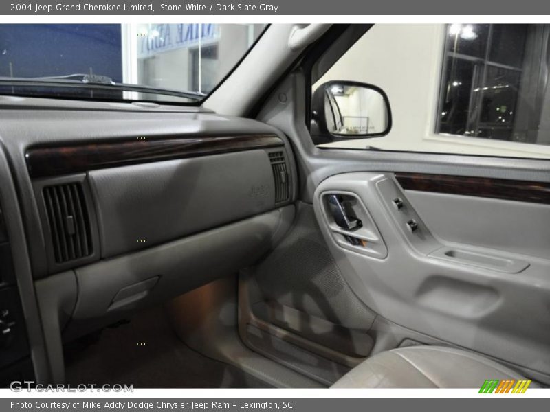 Stone White / Dark Slate Gray 2004 Jeep Grand Cherokee Limited