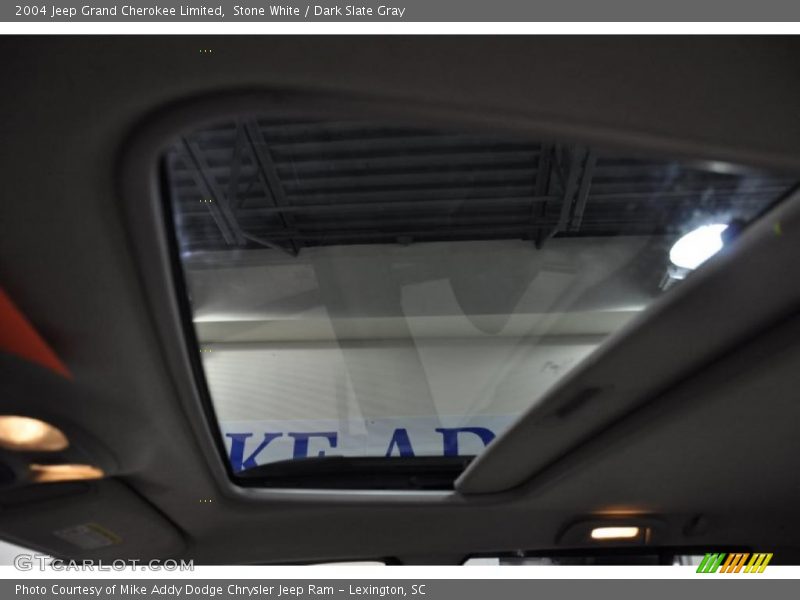 Stone White / Dark Slate Gray 2004 Jeep Grand Cherokee Limited