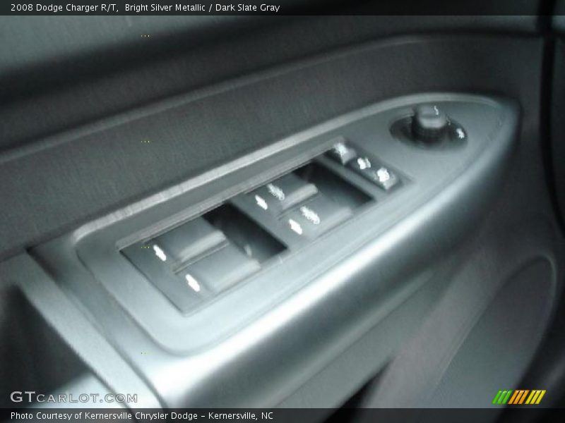 Bright Silver Metallic / Dark Slate Gray 2008 Dodge Charger R/T