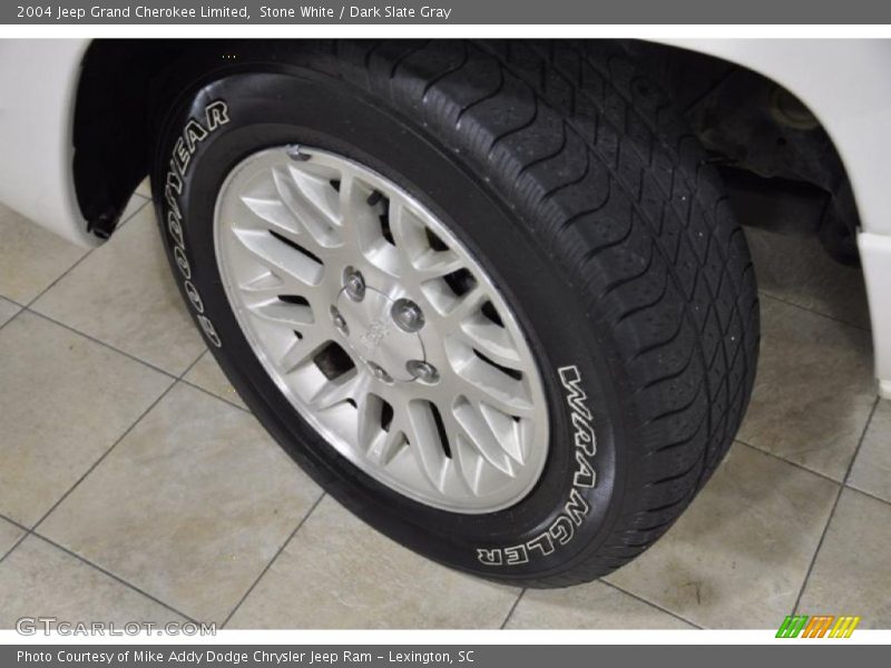 Stone White / Dark Slate Gray 2004 Jeep Grand Cherokee Limited