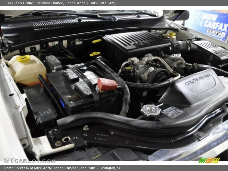 Stone White / Dark Slate Gray 2004 Jeep Grand Cherokee Limited
