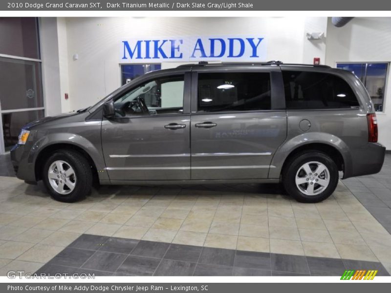 Dark Titanium Metallic / Dark Slate Gray/Light Shale 2010 Dodge Grand Caravan SXT